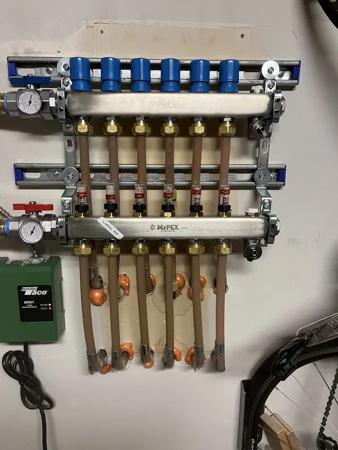 Plumber performing Leak Detection at a residential property in Mountain Home